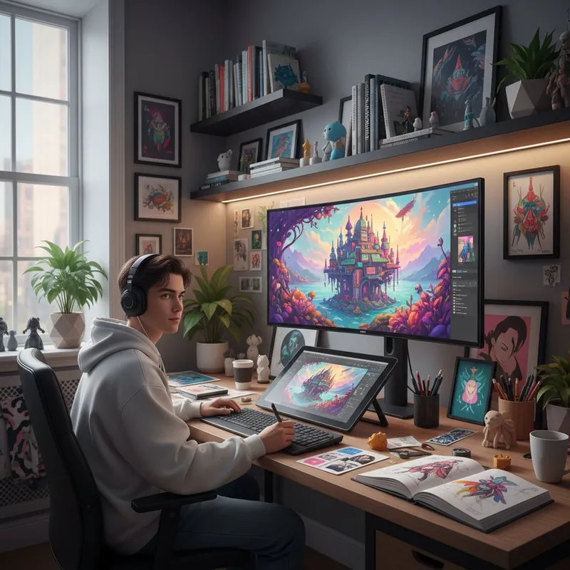 Illustrator Services on Fiverr: Digital and Vector Art for Clients